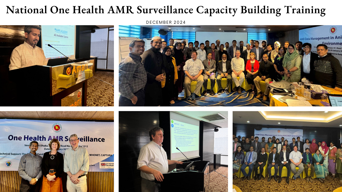 One Health AMR Surveillance Training Bangladesh 2025